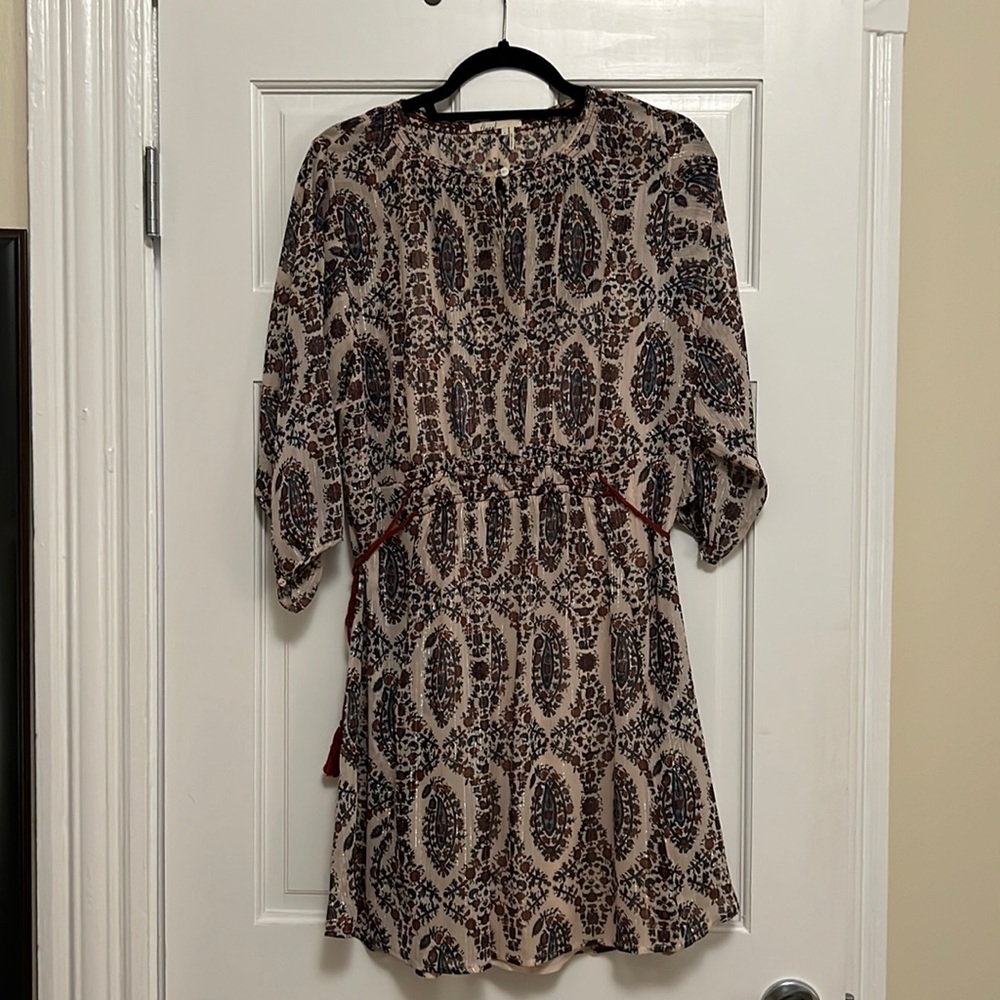 Paisley Anthropologie Dress